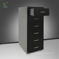 Hot sale 6 drawer cabinet knock down steel mobile drawer cabinet